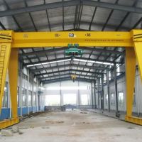 成都都江堰雙梁門式起重機(jī)，行車訂做
